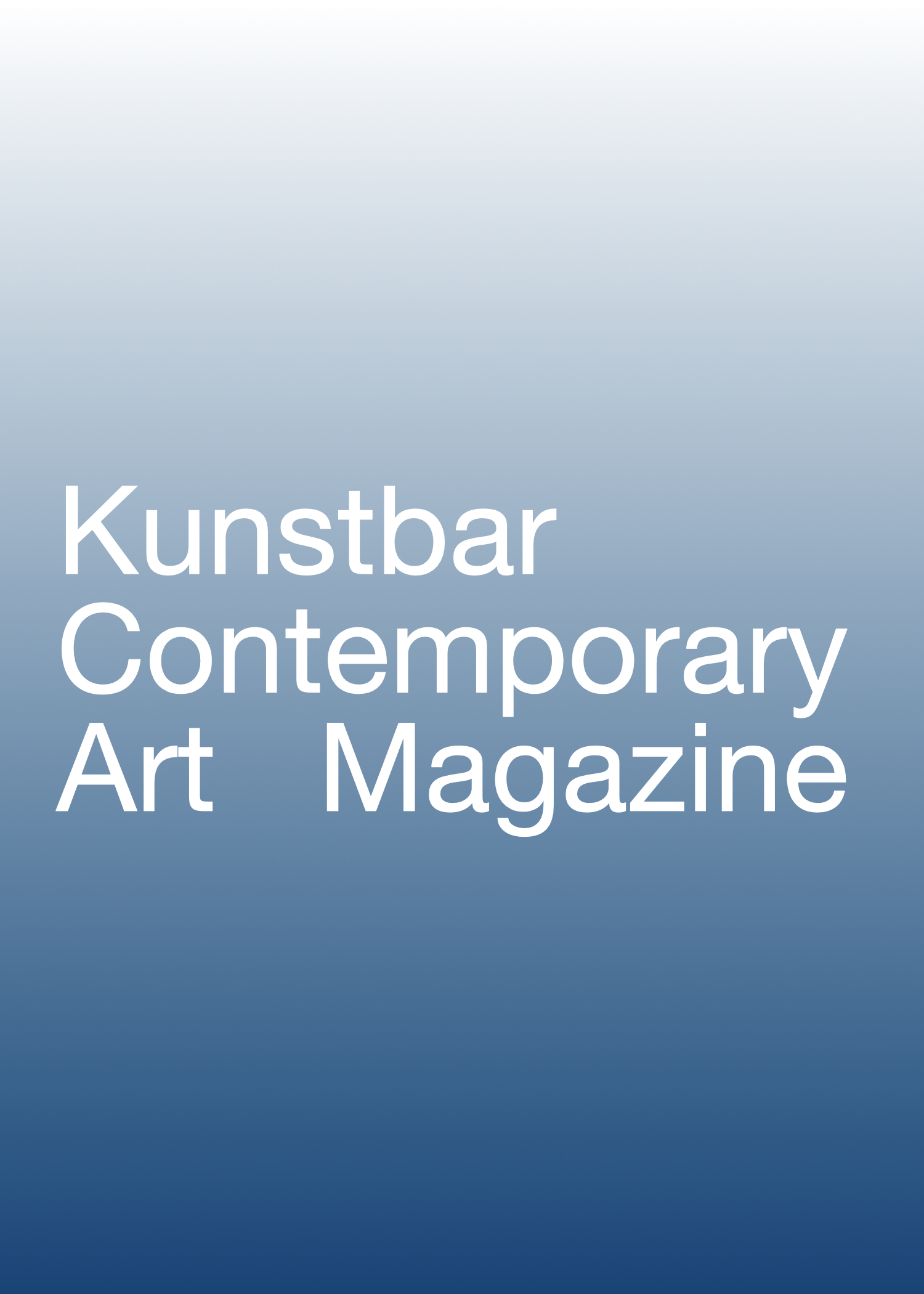 Kunstbar Sidebar Banner