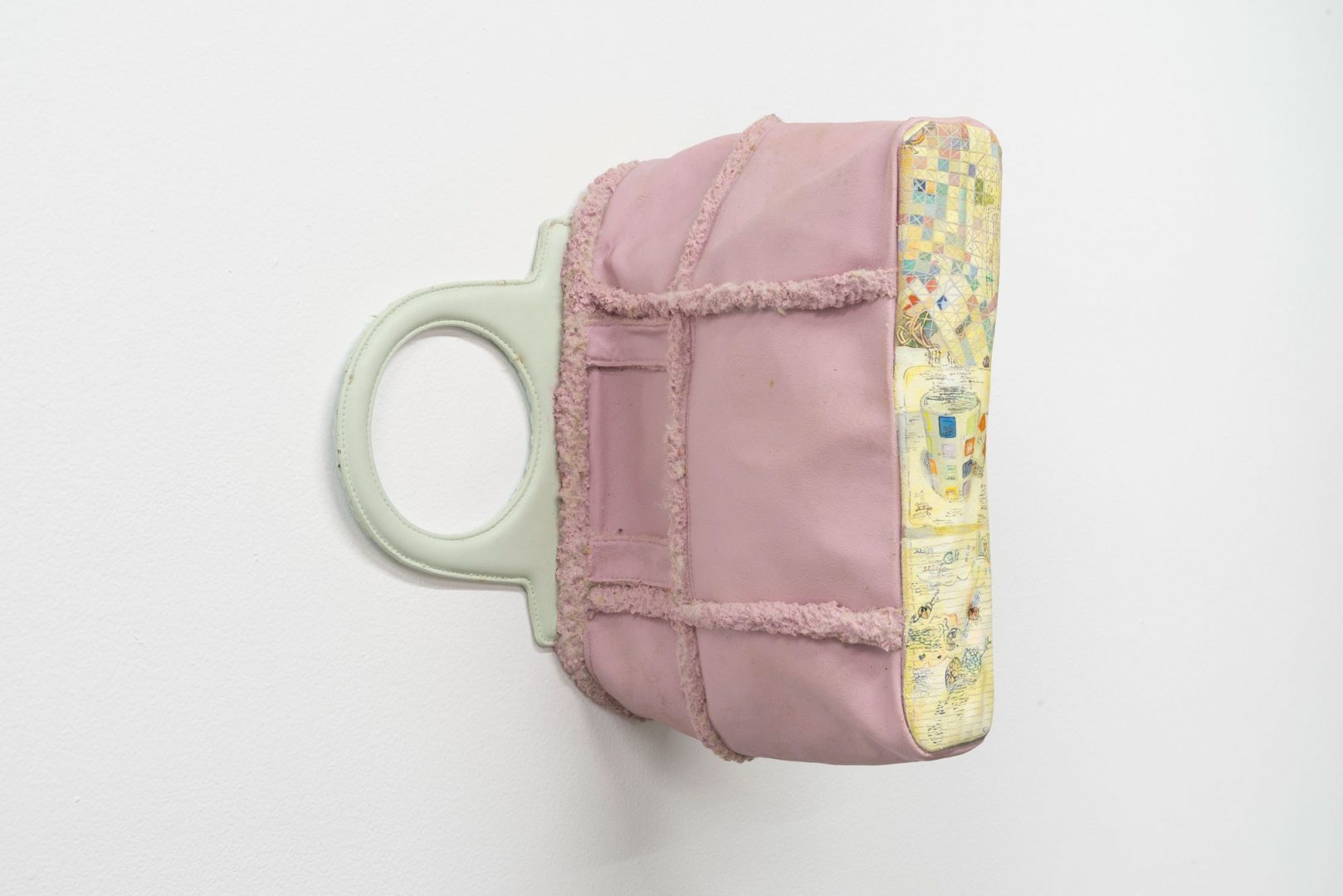 Cat Mug (Fuzzy Feeling), 2022, cast polyurethane, polyurethane pigments, acrylic, Courtesy of A.D Gallery