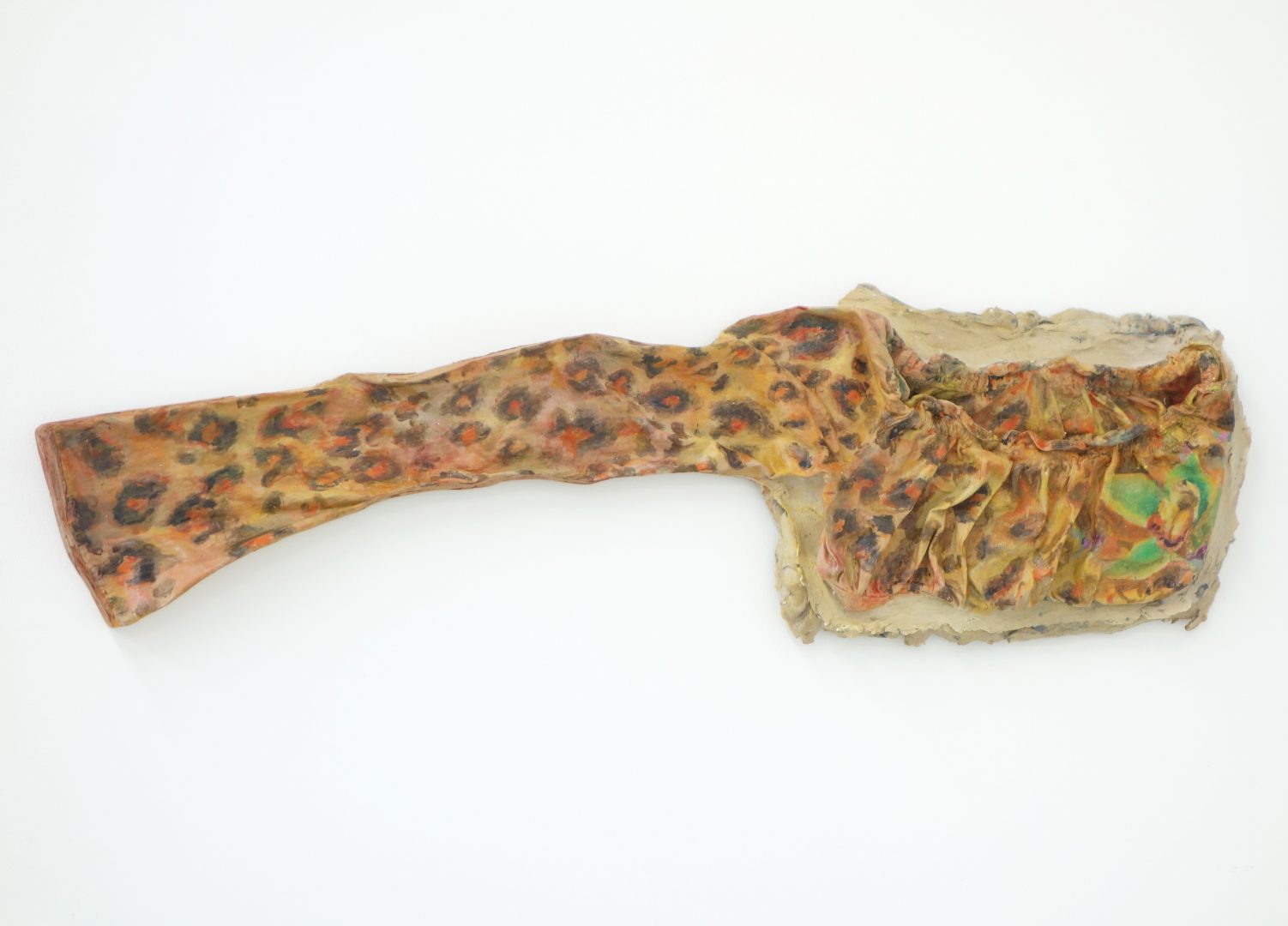 One Sleeve, 2018, cast polyurethane and acrylic, Courtesy of Resort Gallery