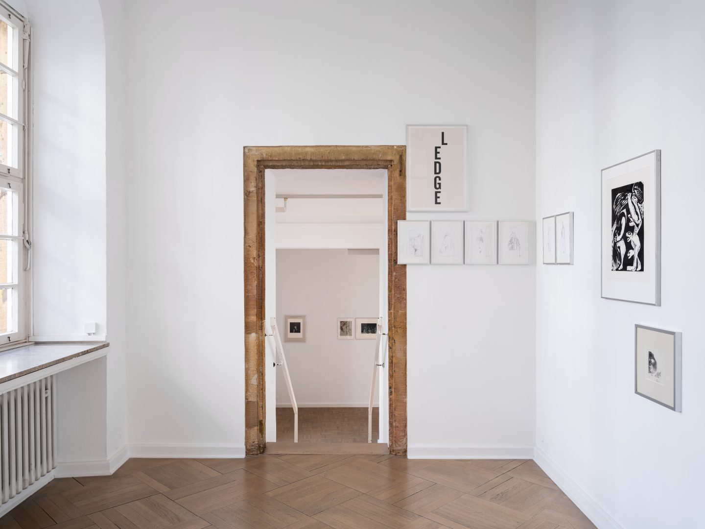 Artothek. Installation view, Kunstverein Bielefeld. Photo: Fred Dott.