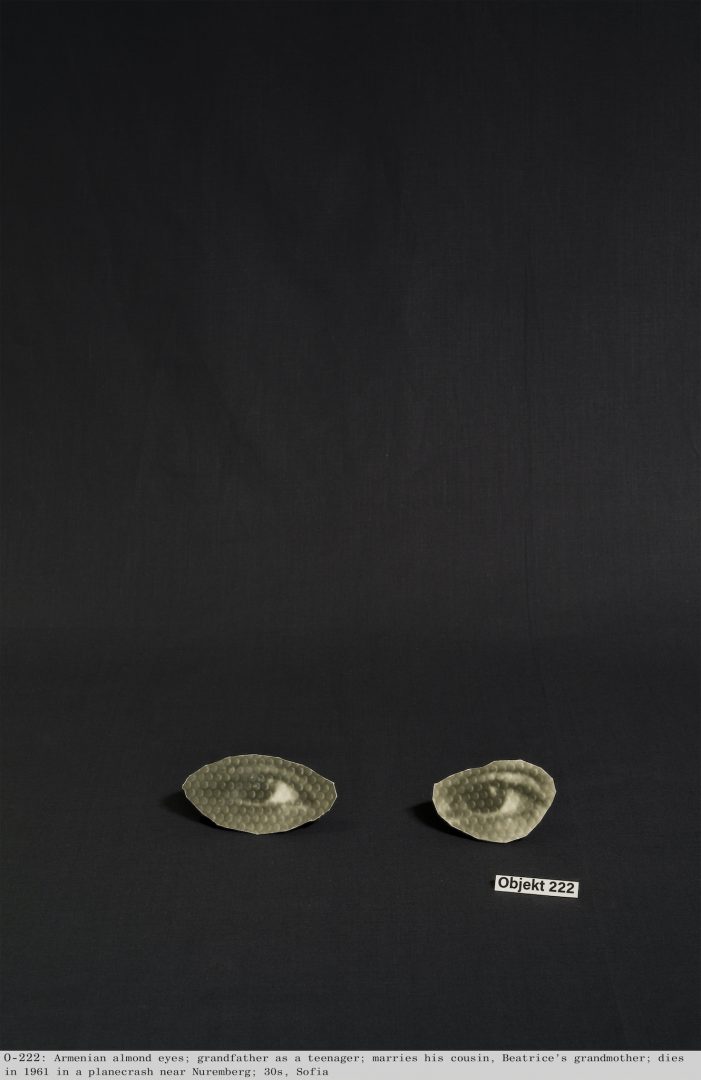 Beatrice Moumdjian, Forensic Excavations Inventory or The Total Deconstruction of an Armenian Family, since 2017, © Beatrice Moumdjian