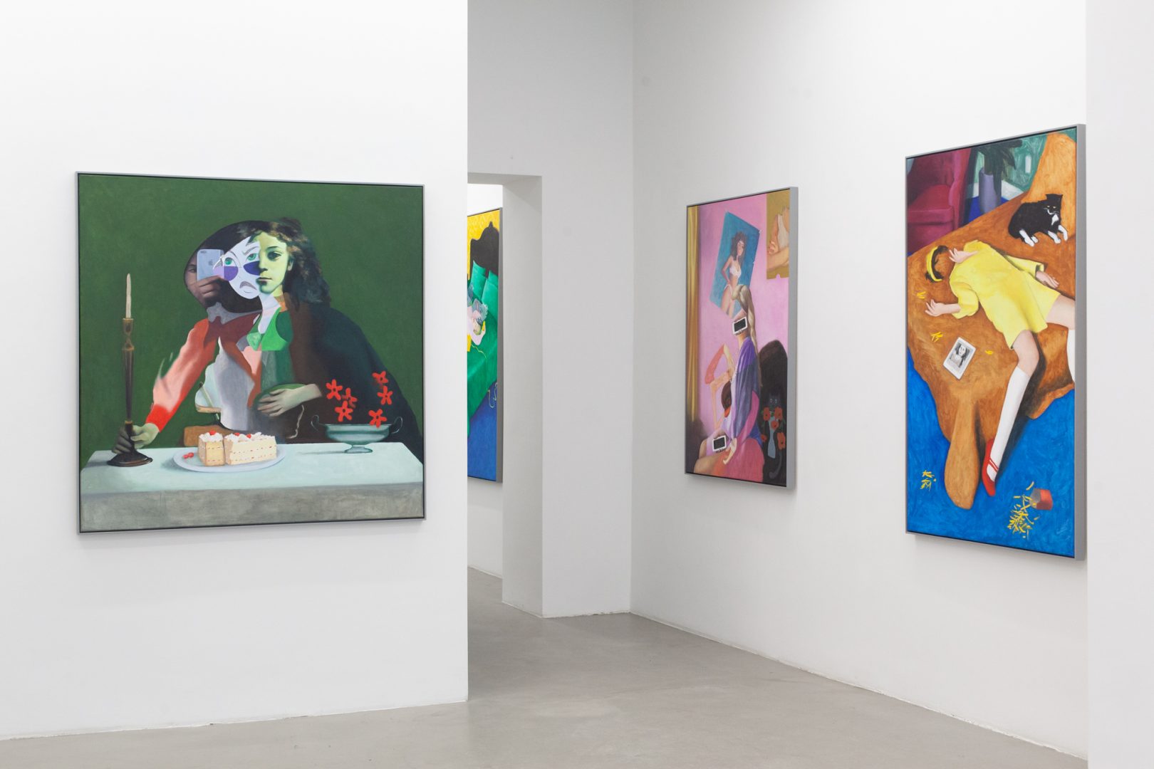 Self-ish (exhibition view), Galerie Russi Klenner, Berlin, 2022, courtesy of Galerie Russi Klenner