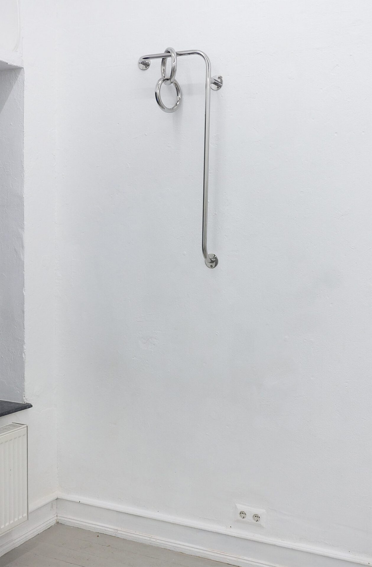 Zuza Golińska, Piercer 2/47, 2018, Stainless steel, 105 x 47 x 18 cm
