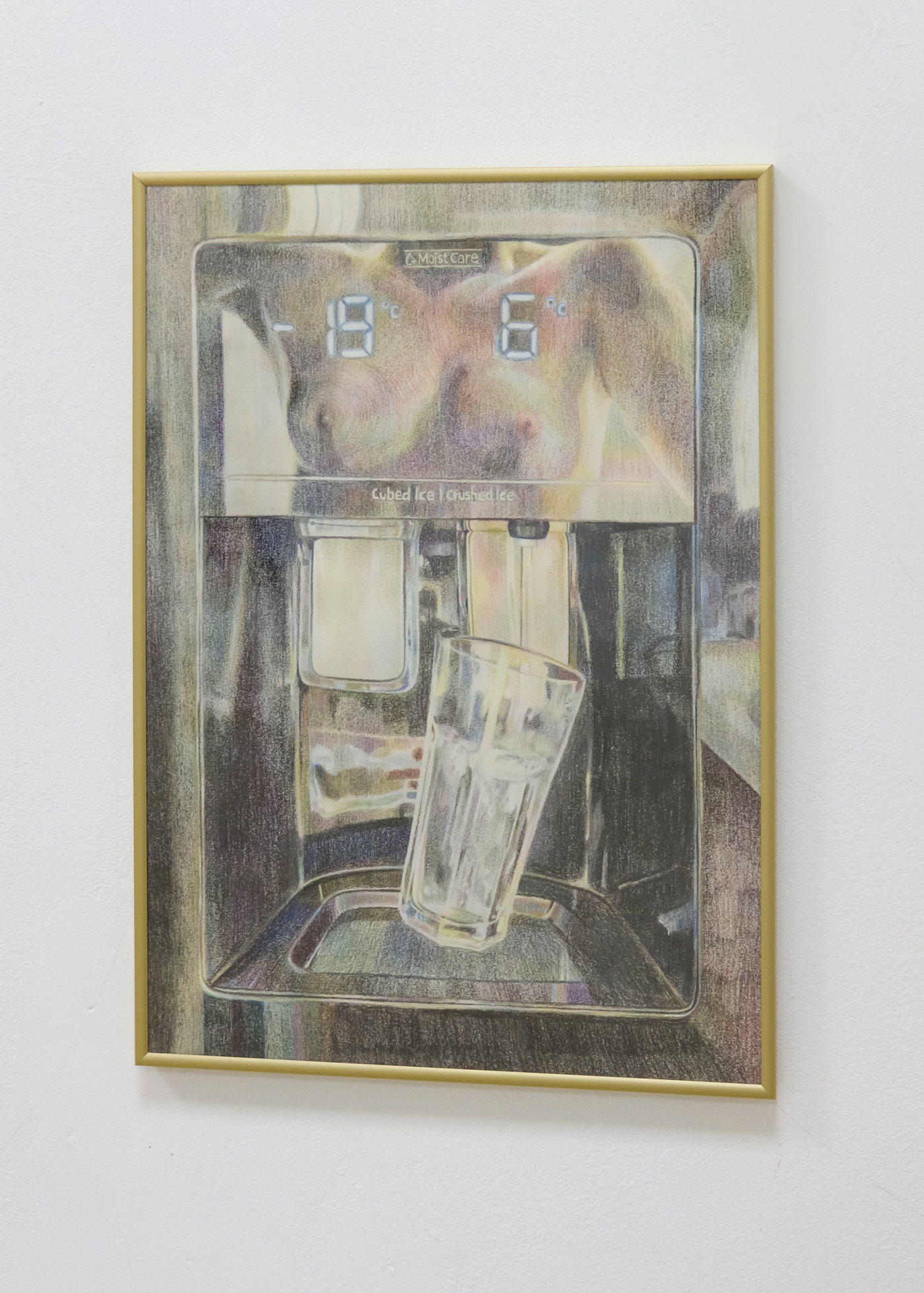 Zofia Pałucha, I Froze to Dead. Jesus Fuckin’ Christ! That’s Dark., 2019, coloured pencil on paper