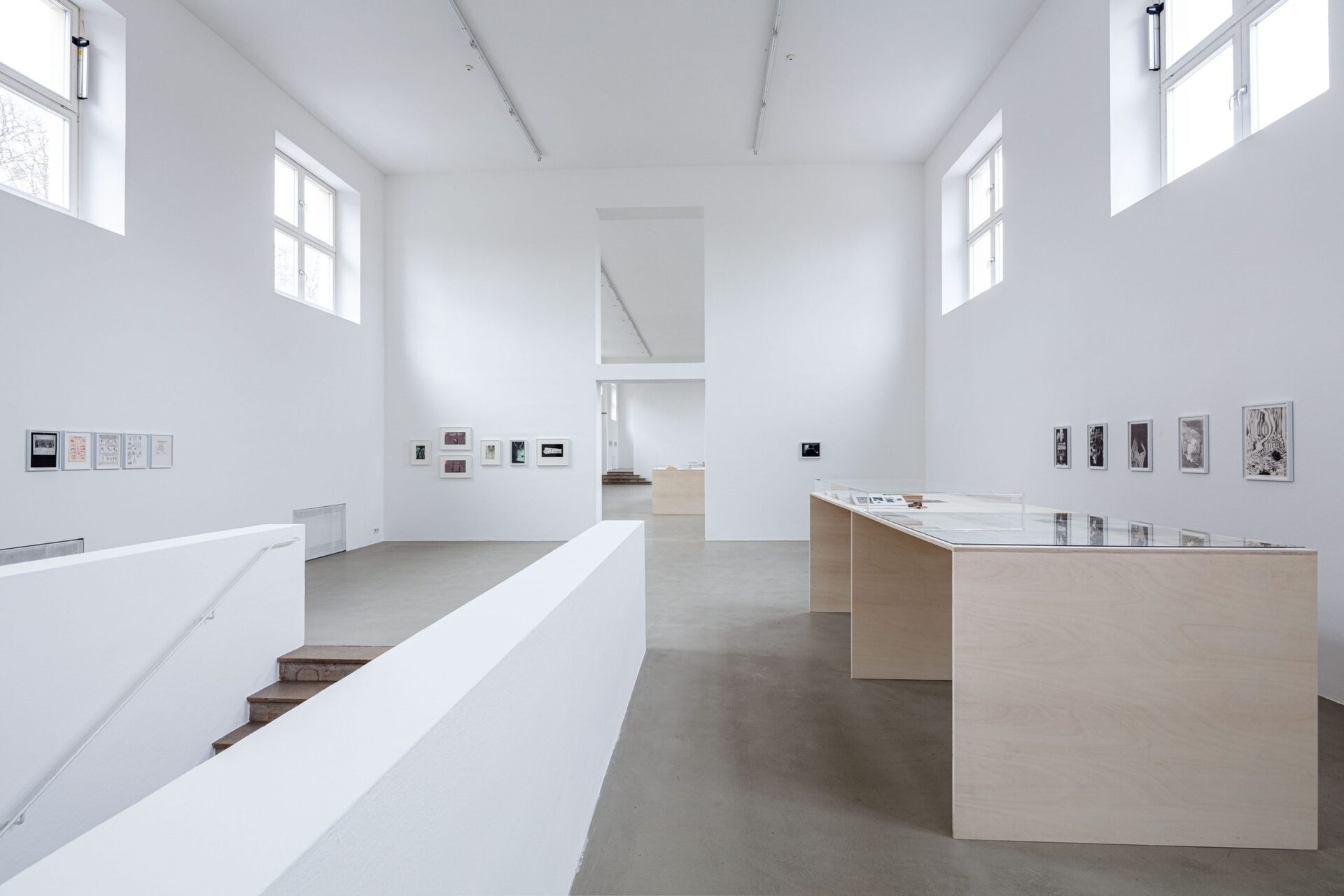 Installation view of Pati Hill – Something other than either at Kunstverein München, 2020; Courtesy Kunstverein München e.V.; Pati Hill Collection, Arcadia University; Photo: Sebastian Kissel.