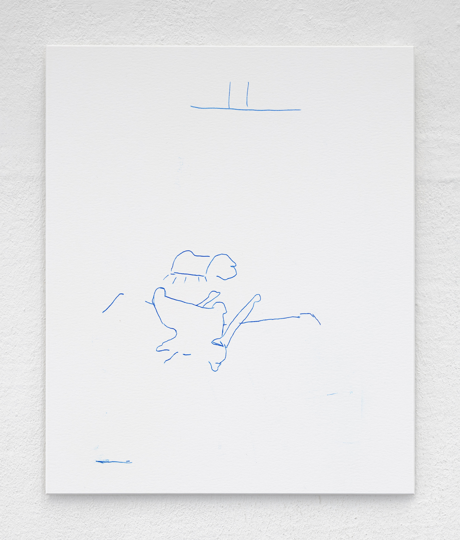 Sarah Lehnerer, 3.1., 2020, pencil on carton, 30 x 25cm
