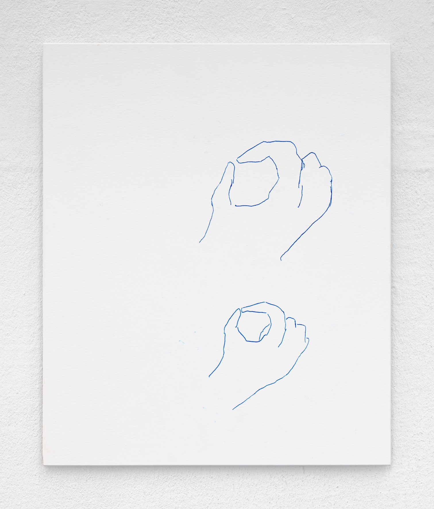 Sarah Lehnerer, 15.1., 2020, pencil on carton, 30 x 25cm