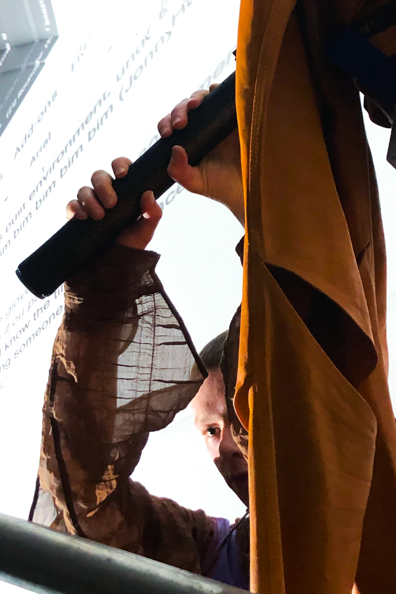 Marie Lueder & Thomas P. Grogan, Performance with Jonny Davies, Documentation Still #1