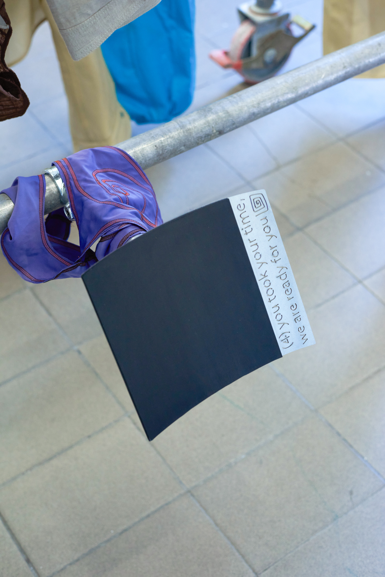 Marie Lueder & Thomas P. Grogan, Set n°4, Overview, Nylon, Galvanised Steel, Aluminium, Rubber.