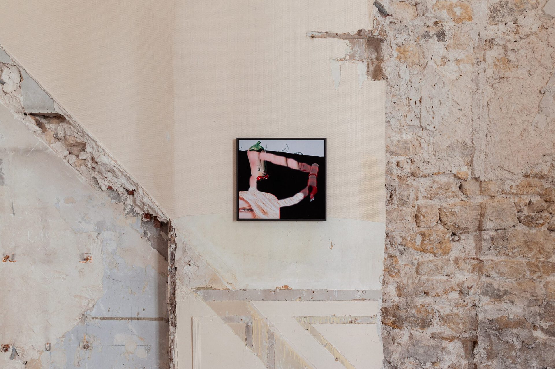 Lucas Blalock, Mind Meld, 2019, dye sublimation on aluminum