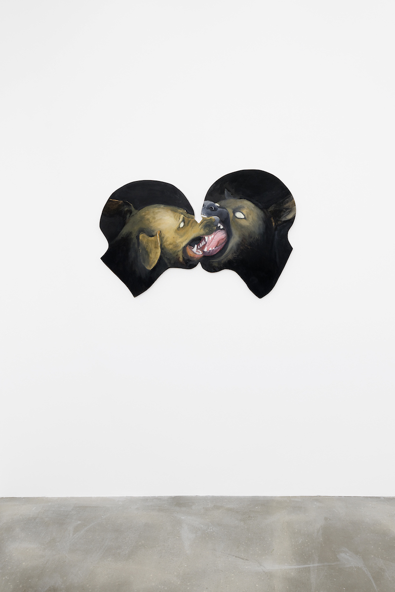 Robert Brambora, Untitled (dog kiss 6), 2020