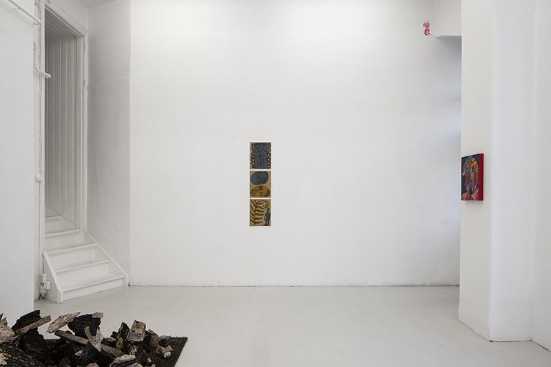 Installation view.