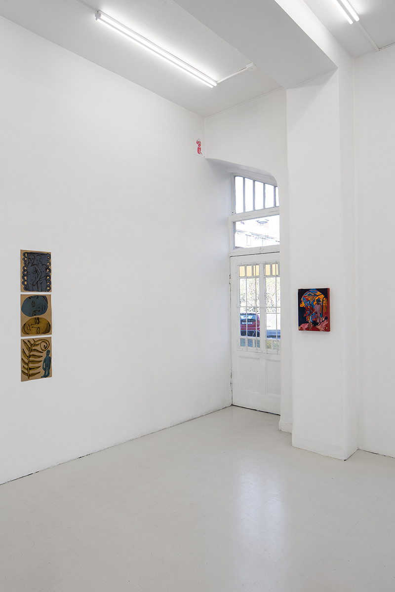 Installation view.