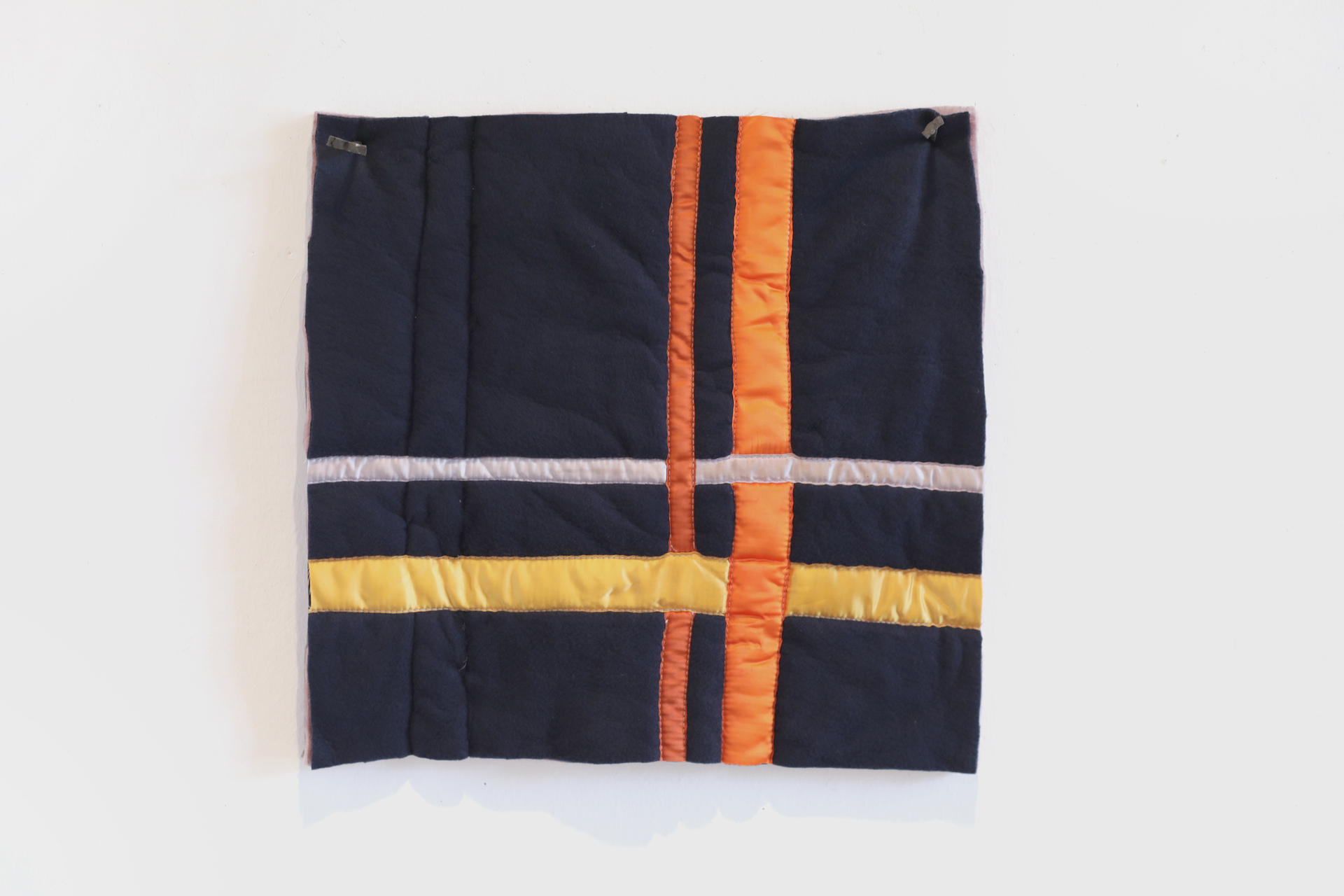 Camilla Steinum, "Embrace", 2020, Textiles, 51 x 51 cm