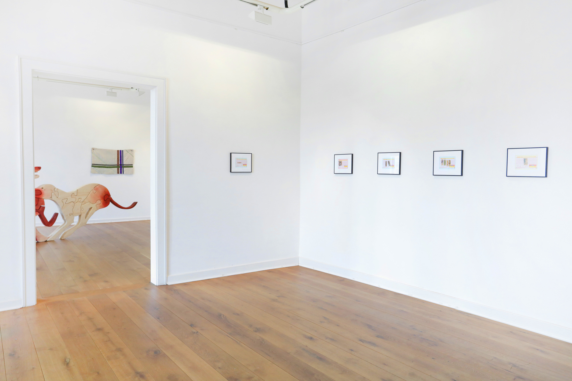 Camilla Steinum, exhibition view Kunstverein Göttingen, 2020