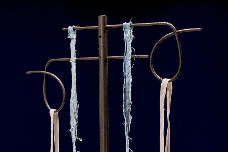 Karen Kraven, Double Thread Stand, 2020 (detail)