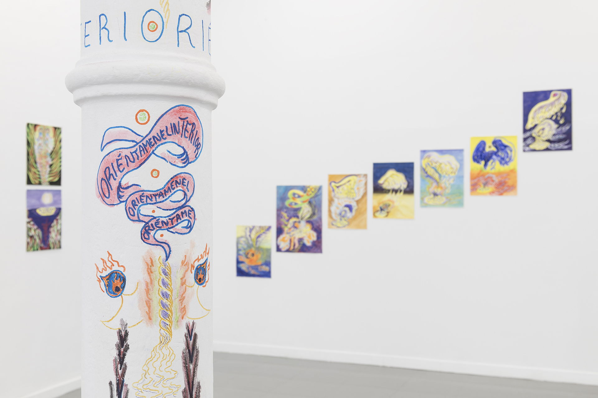 Aldo Urbano, ORIENTAMENELINTERIOR, 2020, Exhibition view detail (4)