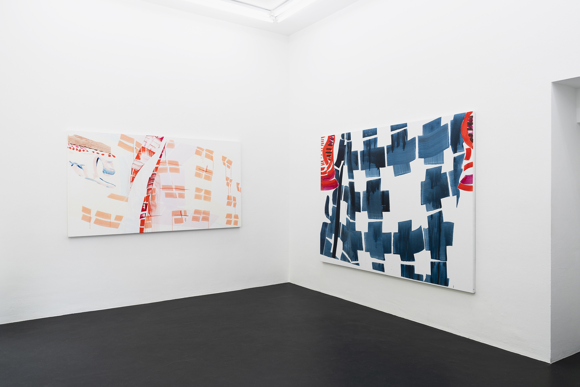 installation view, Frances Scholz