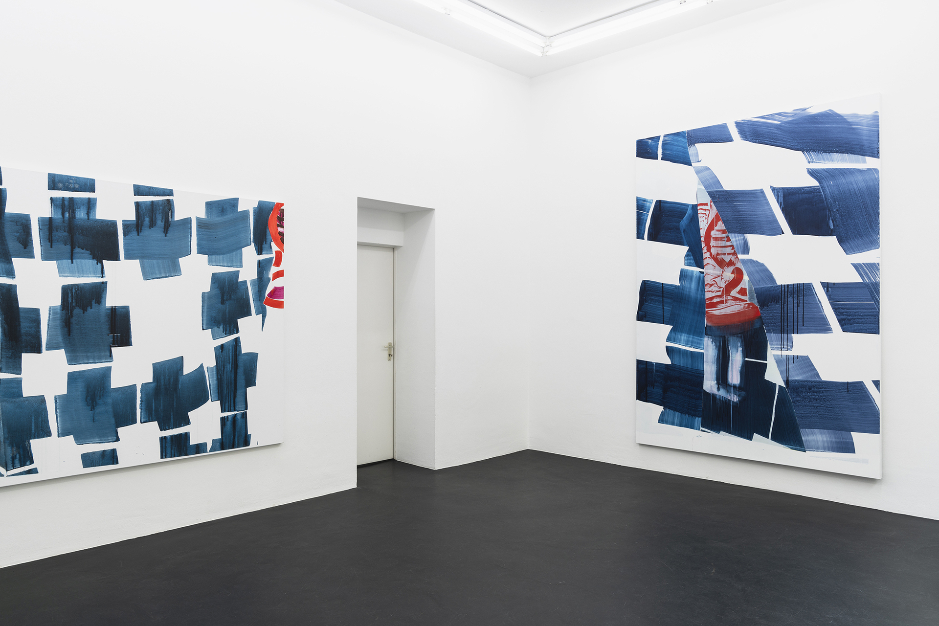 installation view, Frances Scholz