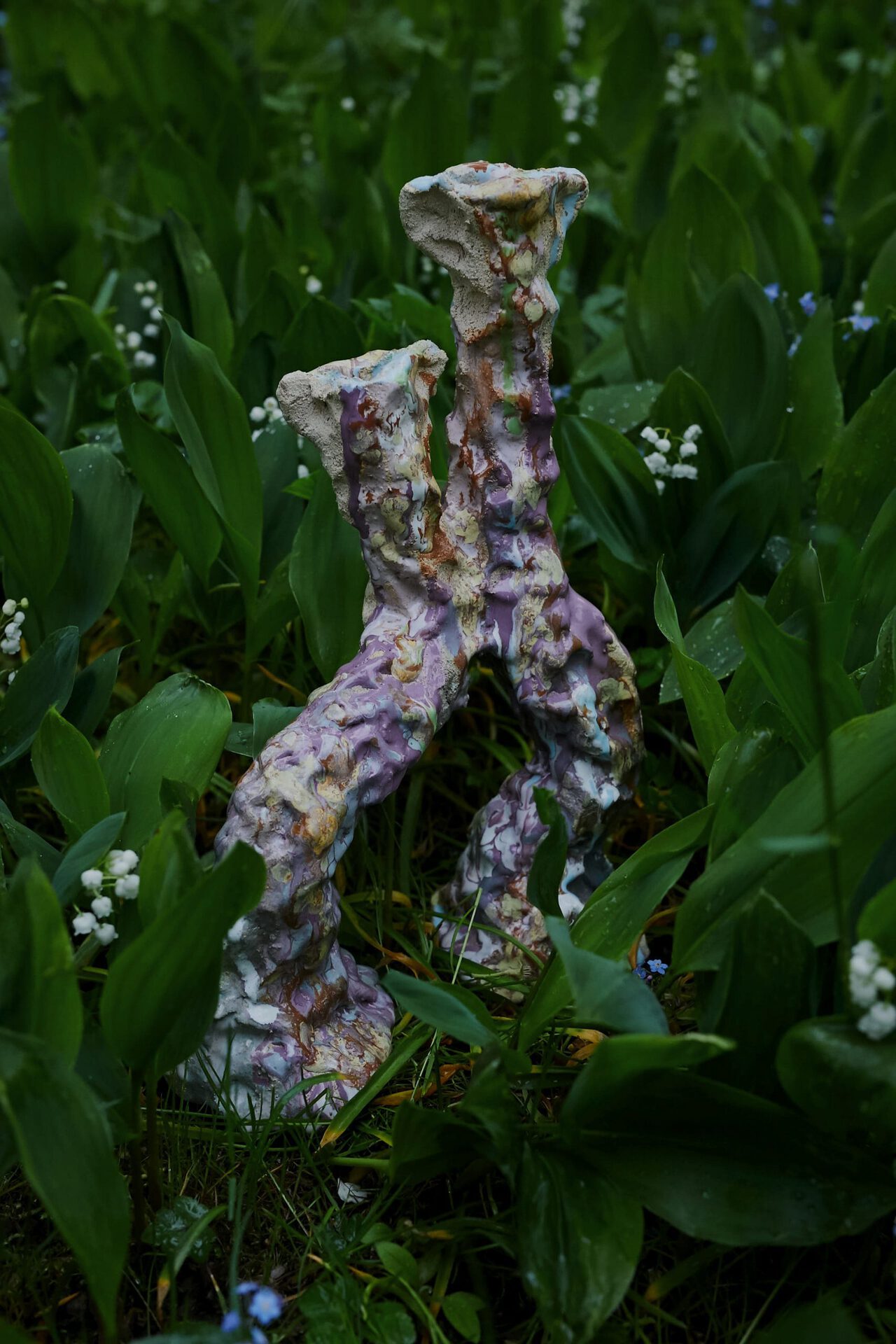 Zuza Golińska, Lactarius (Series), glazed ceramics, measurments: various, 2020