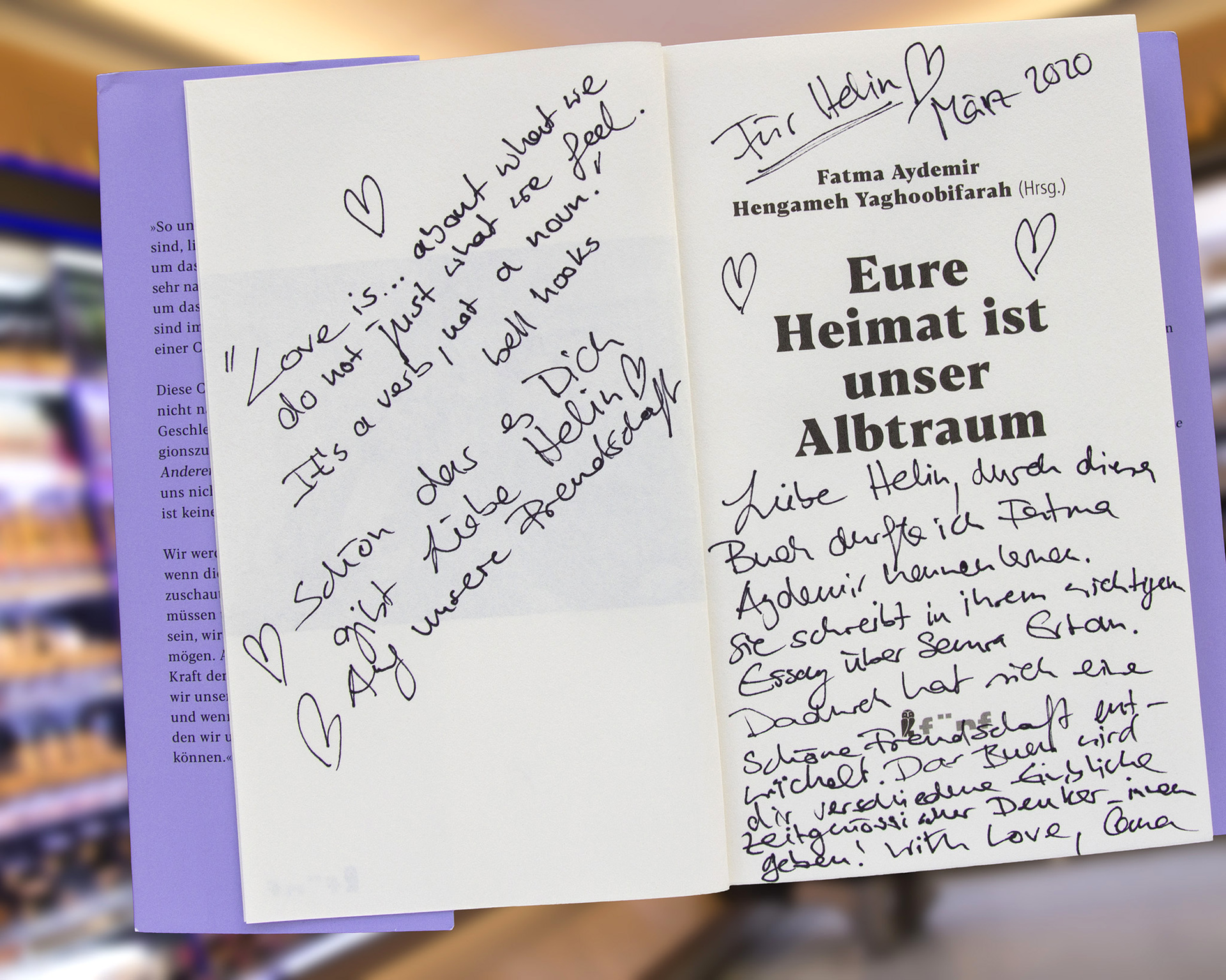 Helin Alas, Widmung Eure Heimat ist unser Albtraum (Entstanden im Workshop von Cana Bilir- Meier), 2020, 30 x 40 cm, inkjet print