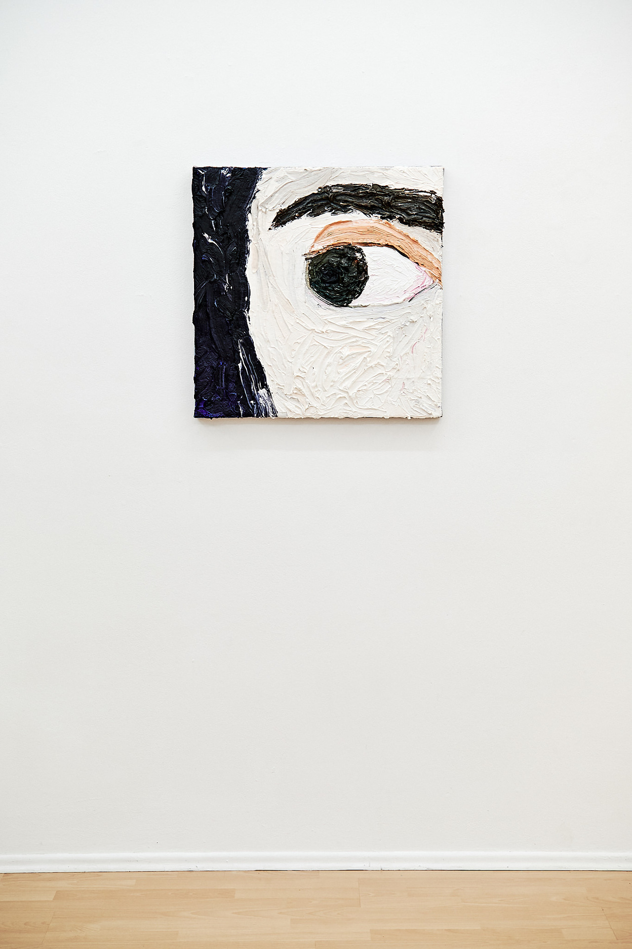 Helin Alas, First Sight Quality (Entstanden im Workshop von Edie Monetti), 2020, 60 x 60 cm,oil paint on felt