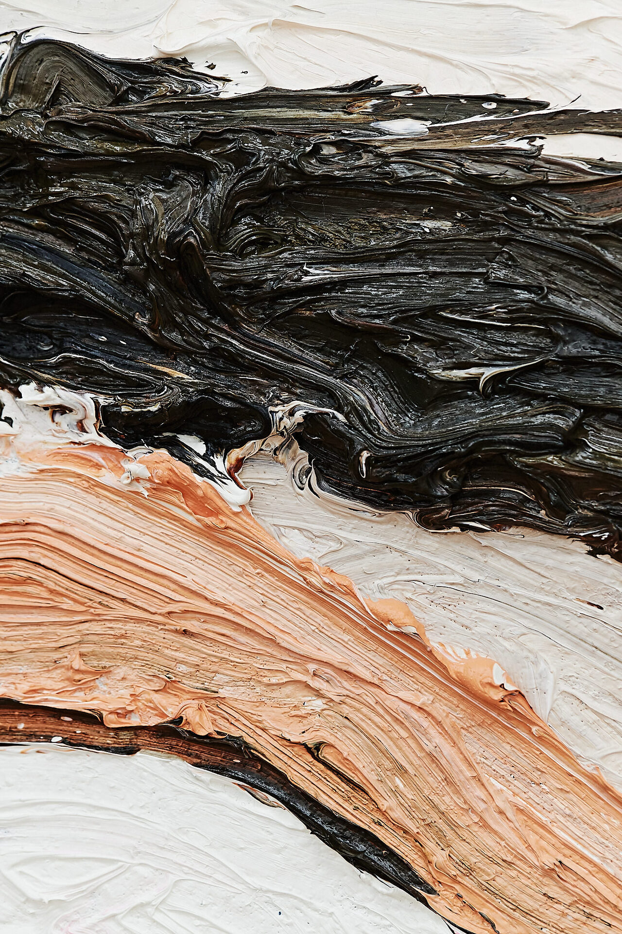 Helin Alas, First Sight Quality (Entstanden im Workshop von Edie Monetti), 2020, 60 x 60 cm,oil paint on felt