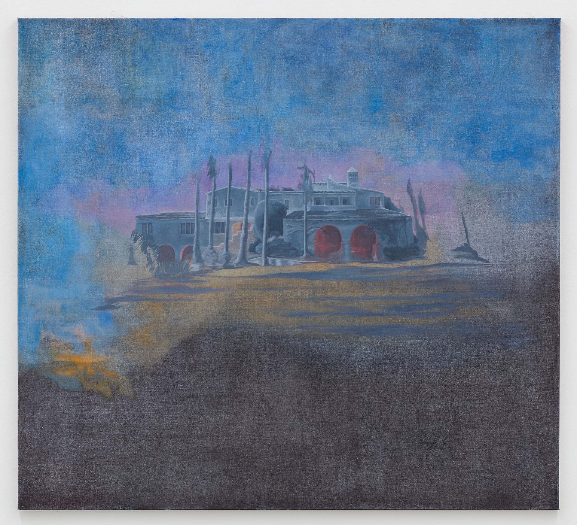 Melanie Ebenhoch, The Mansion, 2020, oil on canvas 100 x 110 cm