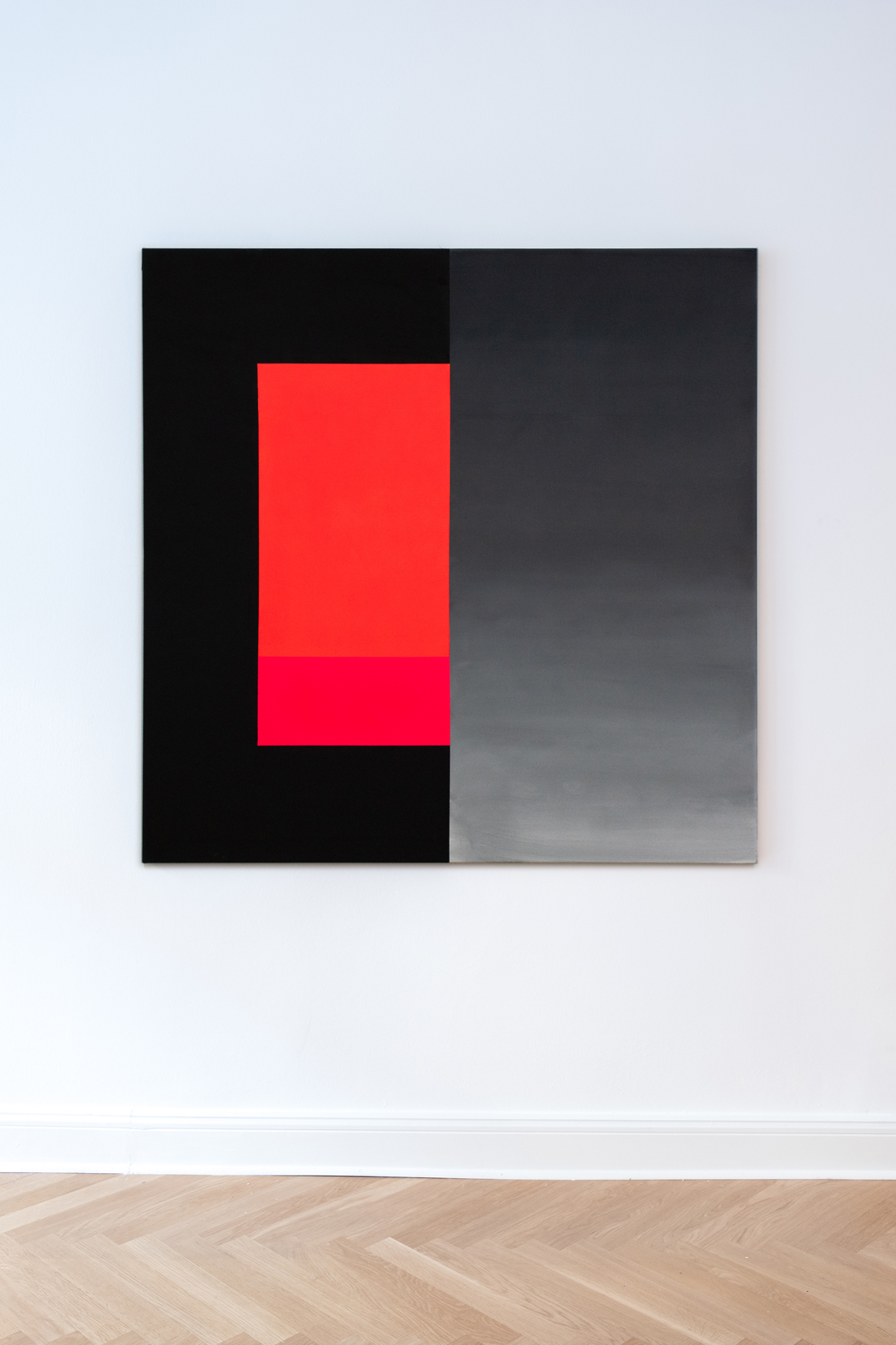 bernhard holaschke /// who is afraid of red and magenta (black and white) /// 2020