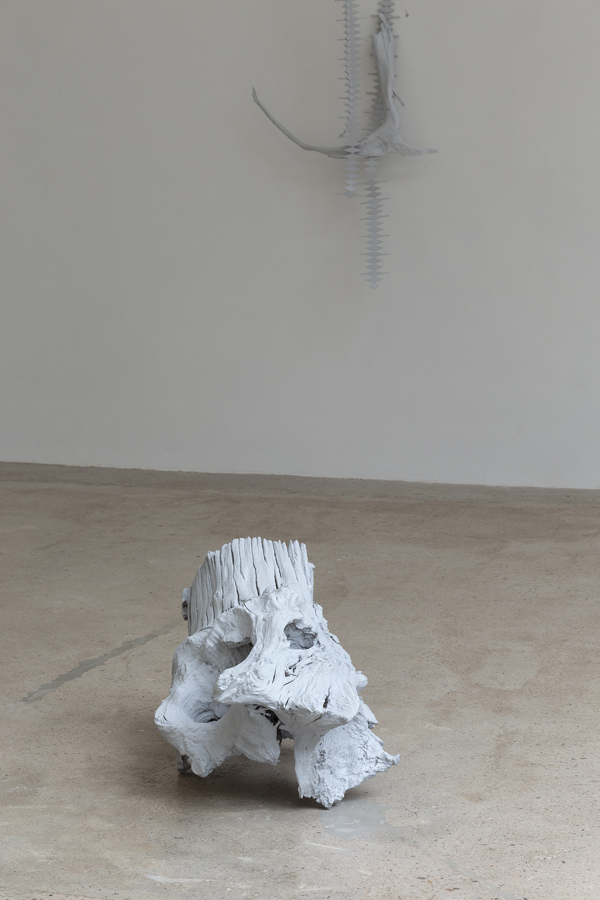 Me as a Demon, 2020, wood, aluminium 75 x 30 x 35 cm