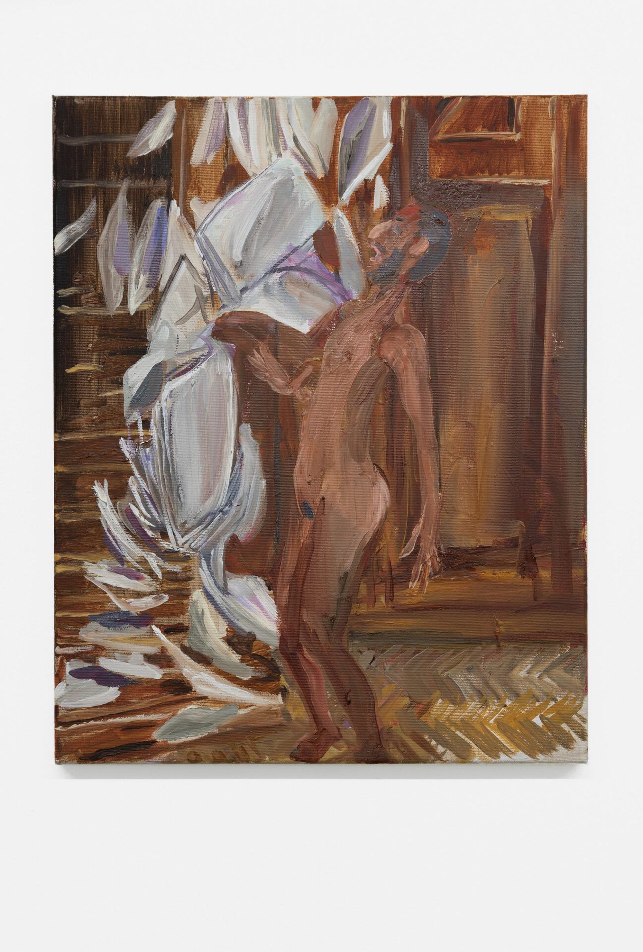 Nazim Ünal Yilmaz: Papers, 2020. Oil on canvas, 49 x 40 cm