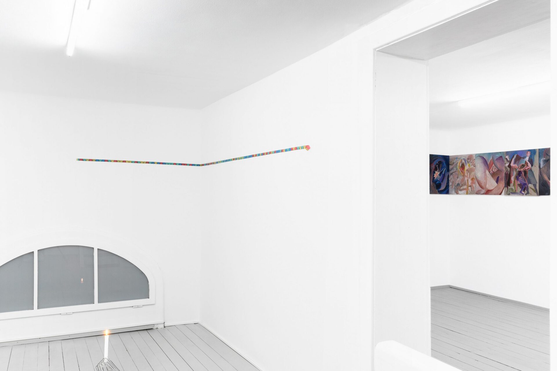 Nazim Ünal Yilmaz: Theological Time (...), 2020. Installation view, EXILE