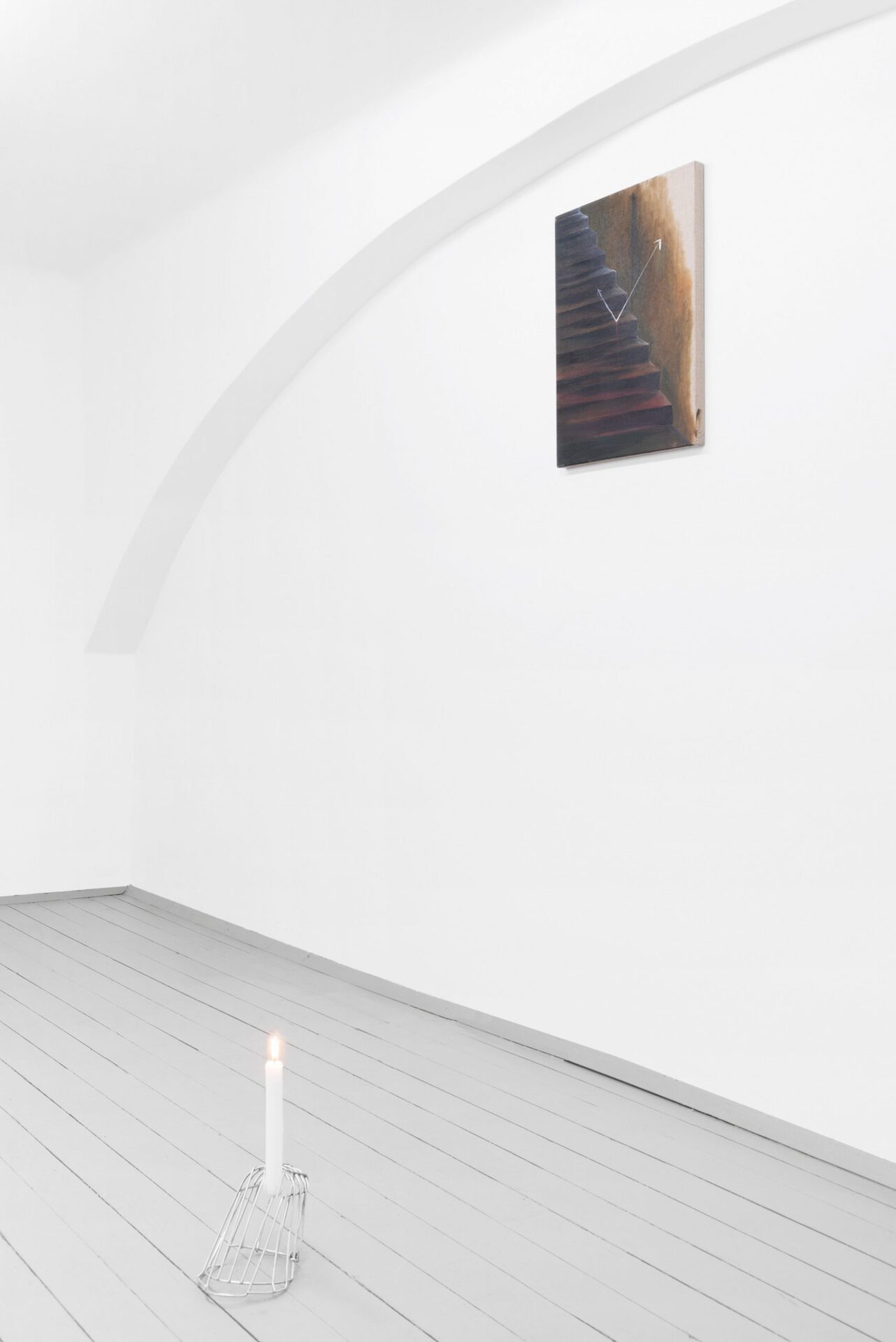 Nazim Ünal Yilmaz: Theological Time (...), 2020. Installation view, EXILE