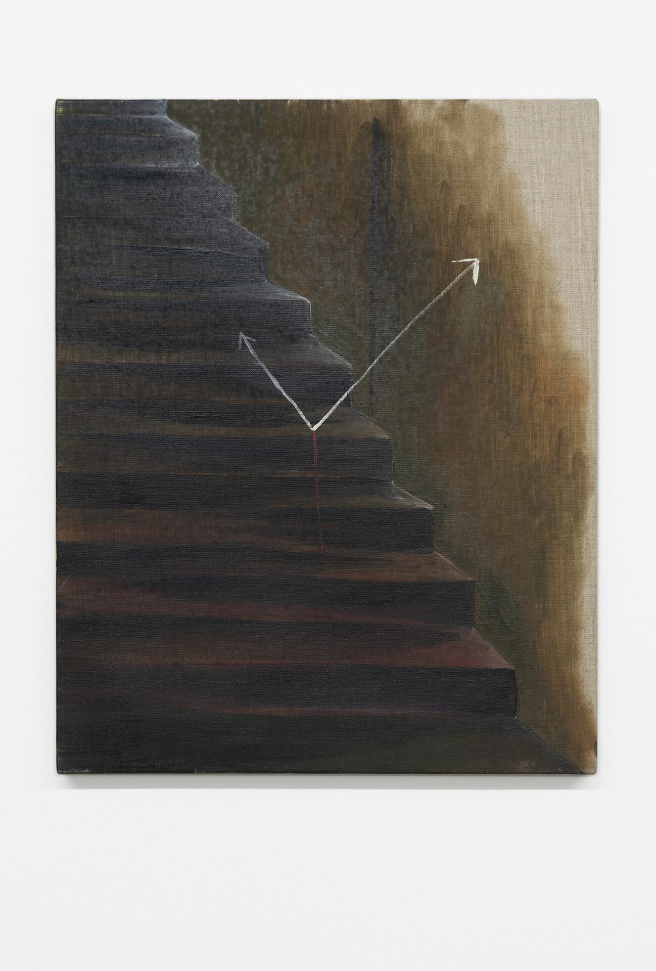 Nazim Ünal Yilmaz: Theological Time, 2014. Oil on canvas, 49 x 40 cm