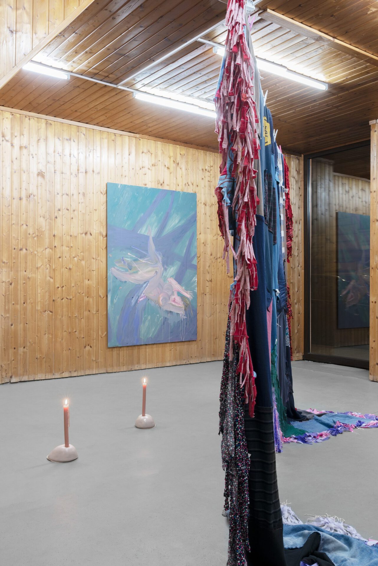 Nazim Ünal Yilmaz: Theological Time (...), 2020. Installation view, EXILE