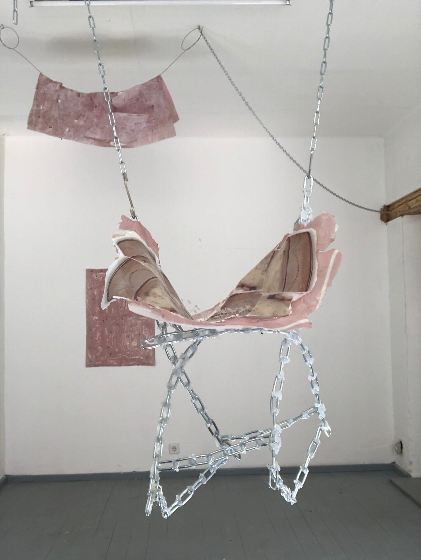 A Californian Plumber, 2020, Agnieszka Szostek at Fugitif, Leipzig, installation view