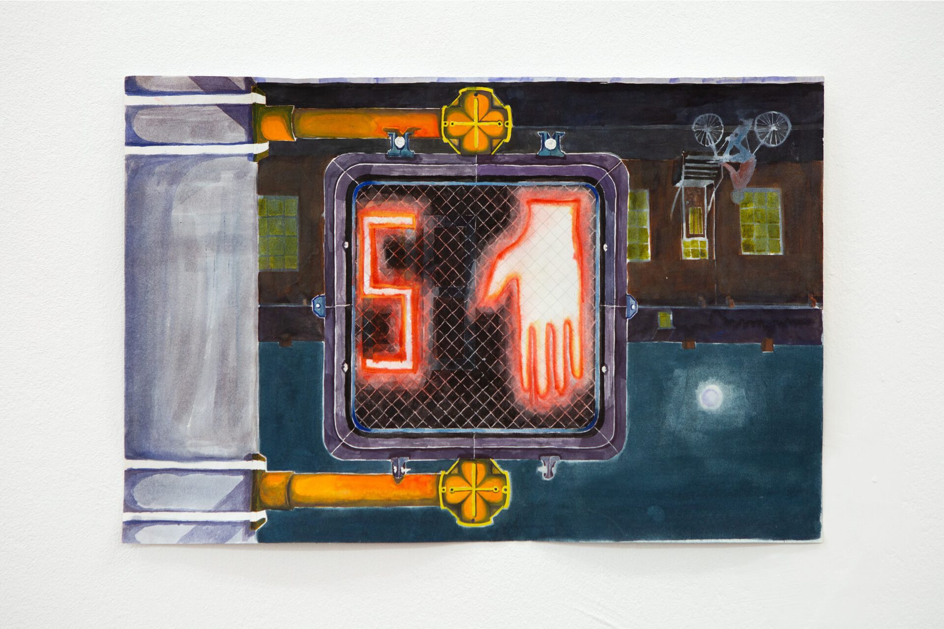 Anders Dickson, Loose signs for the times, detail 4