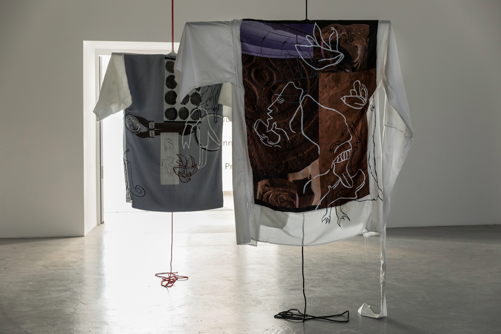 Ani Schulze, Montur #1 + Montur #2, 2020, photo: Angelika Zinzow