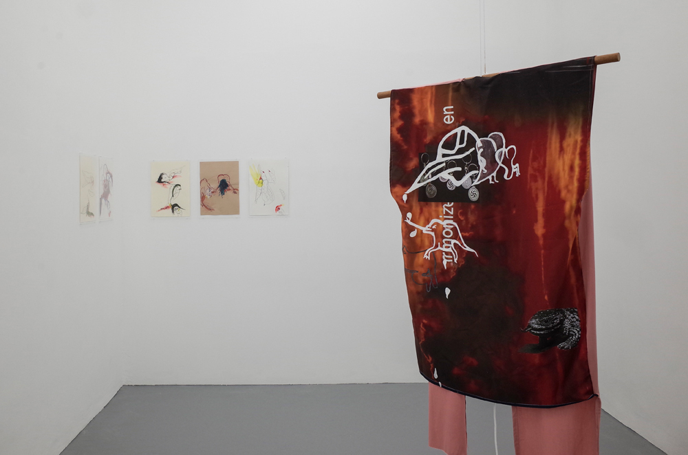 Ani Schulze, Montur #3 and Durst, installation view, photo: Inga Danysz