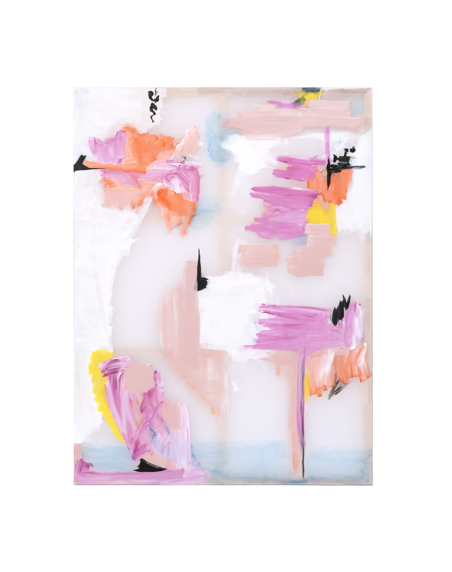 Untitled, 2020, acrylic on polyester, 200 x 150 cm