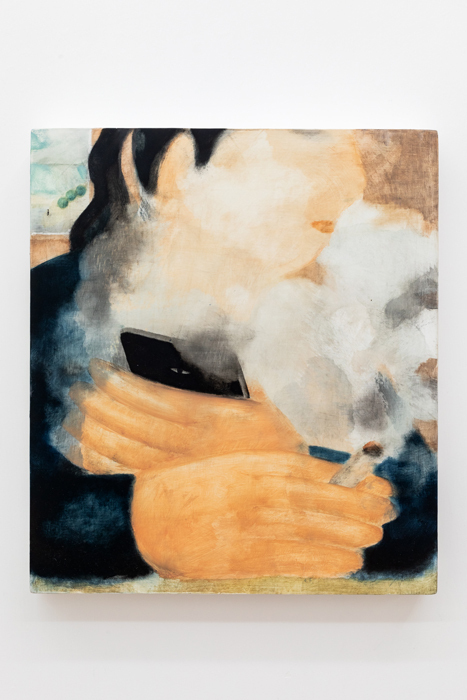 Claudio Coltorti Sober Love III, 2020 30 x 26,5 cm olio su tavola