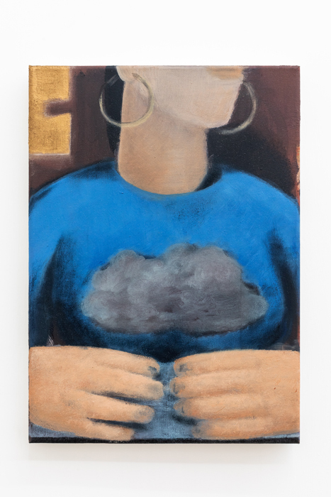 Claudio Coltorti Donna nuvola, 2020 35 x 25 cm, olio su tela