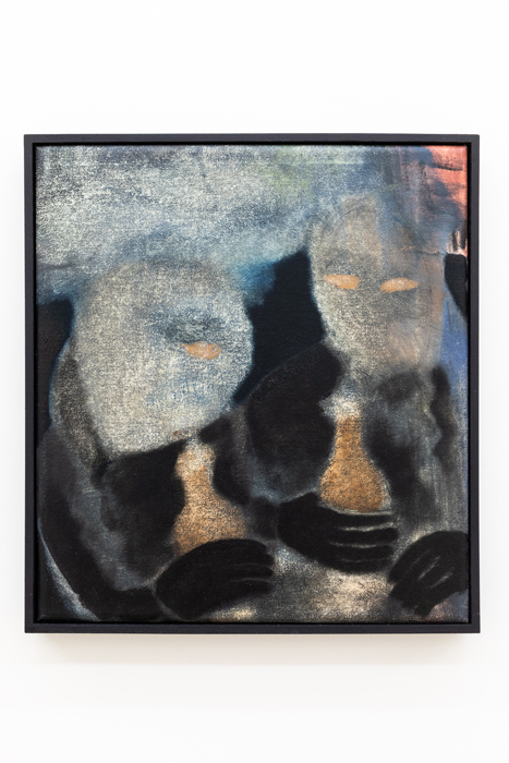 Claudio Coltorti Studio per due fantasmi, 2020 olio su tela 34,5 x 31 cm