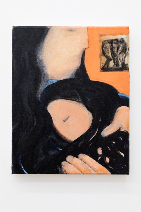 Claudio Coltorti Le quattro ombre, 2020 24 x 18 cm, acrilico su tela