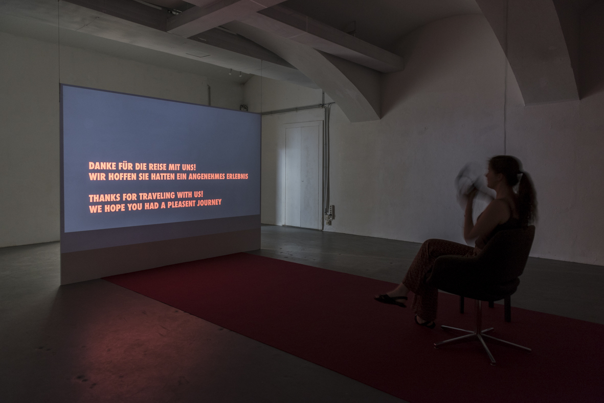 Installation view "Travel Apparatus"