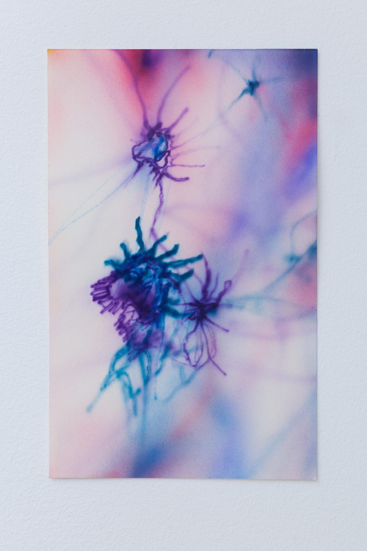Yein Lee, Carrier, Acrylic on paper