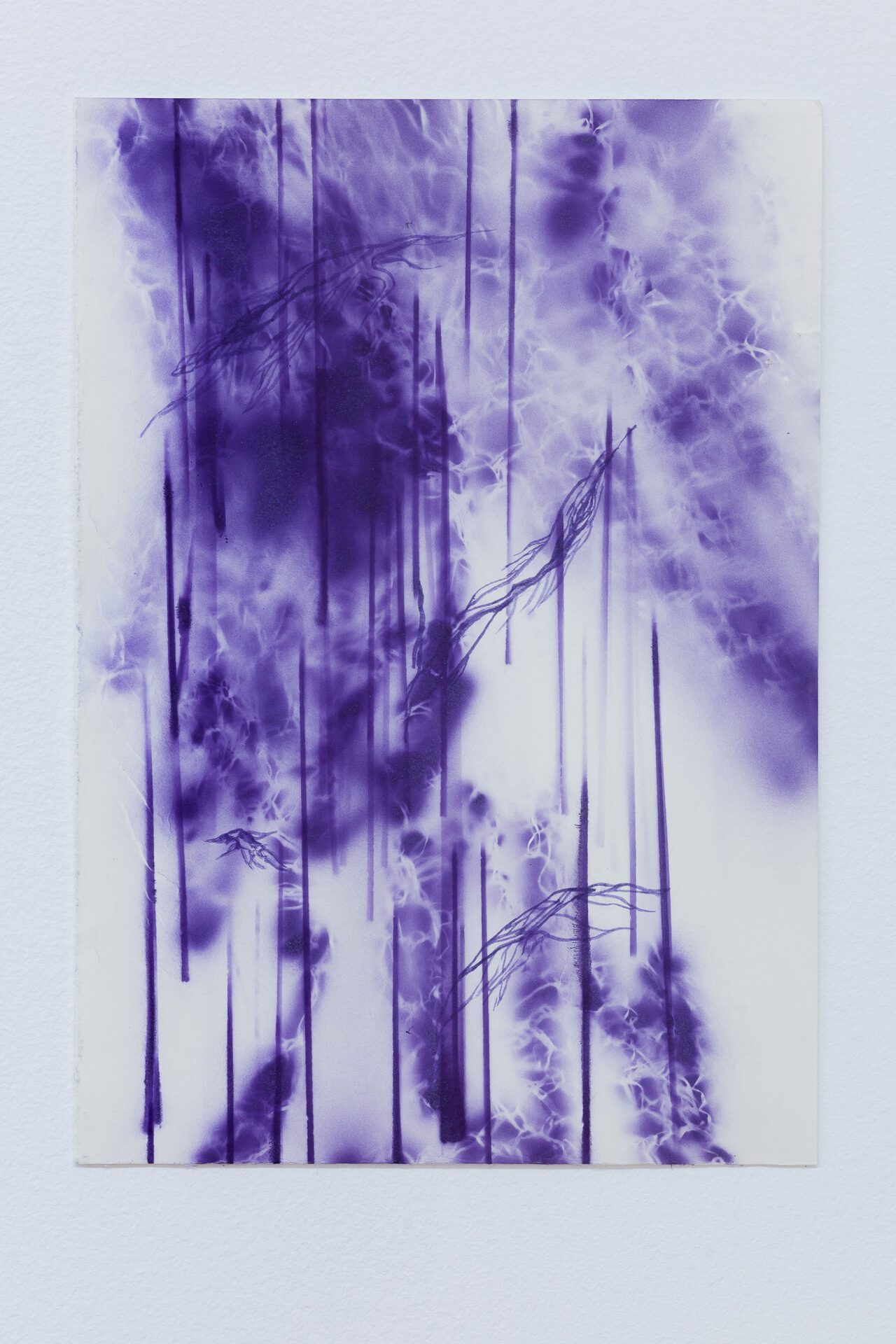Yein Lee, After We Disappear I, Acrylic on paper