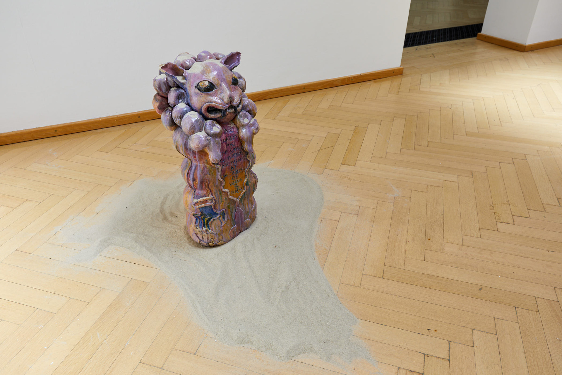 Chin Tsao The Everlasting Sunset 2019, glazed ceramics, 70 x 30 x 20 cm