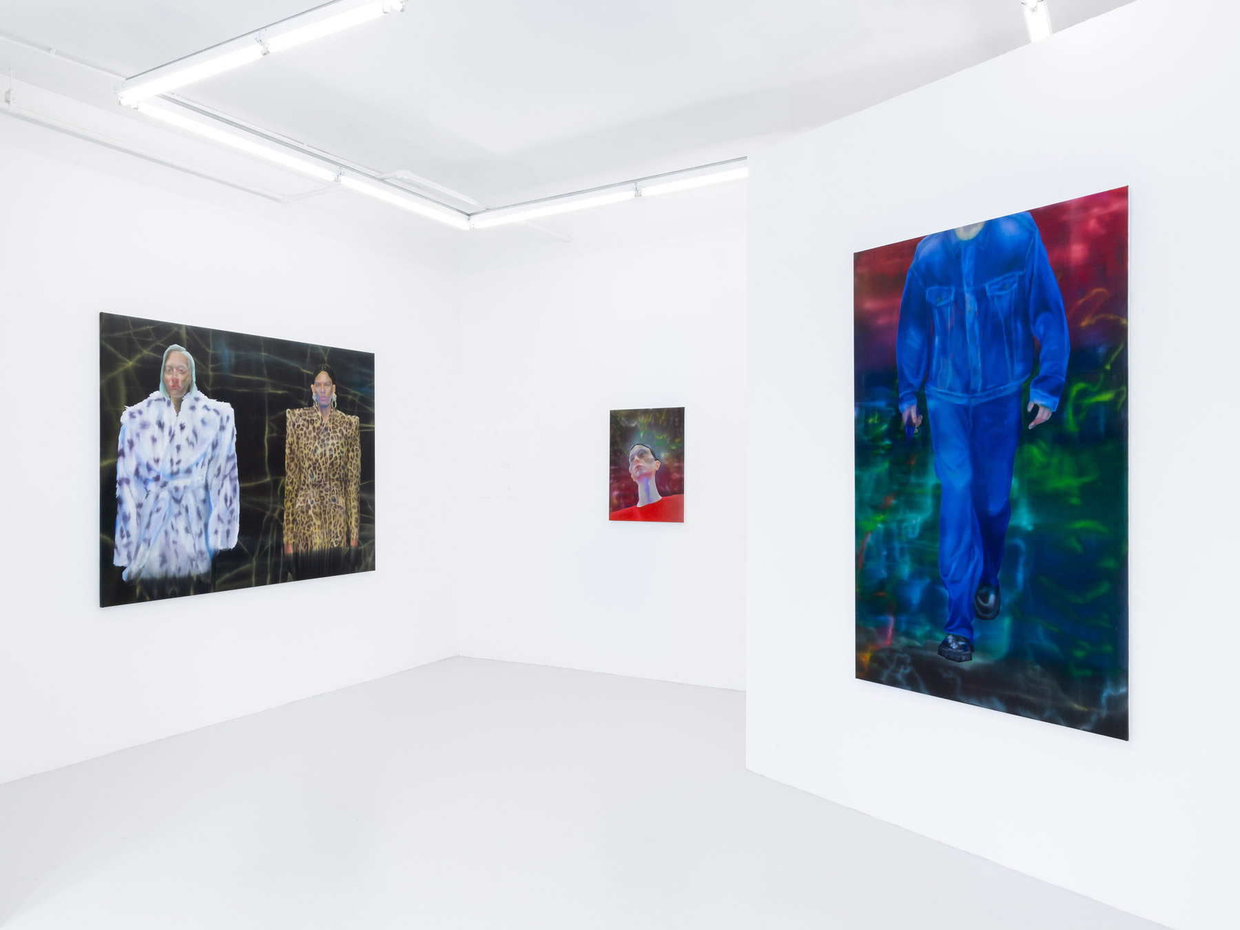 Exhibition view of Rute Merk: SS20, 2020. Downs & Ross, New York.