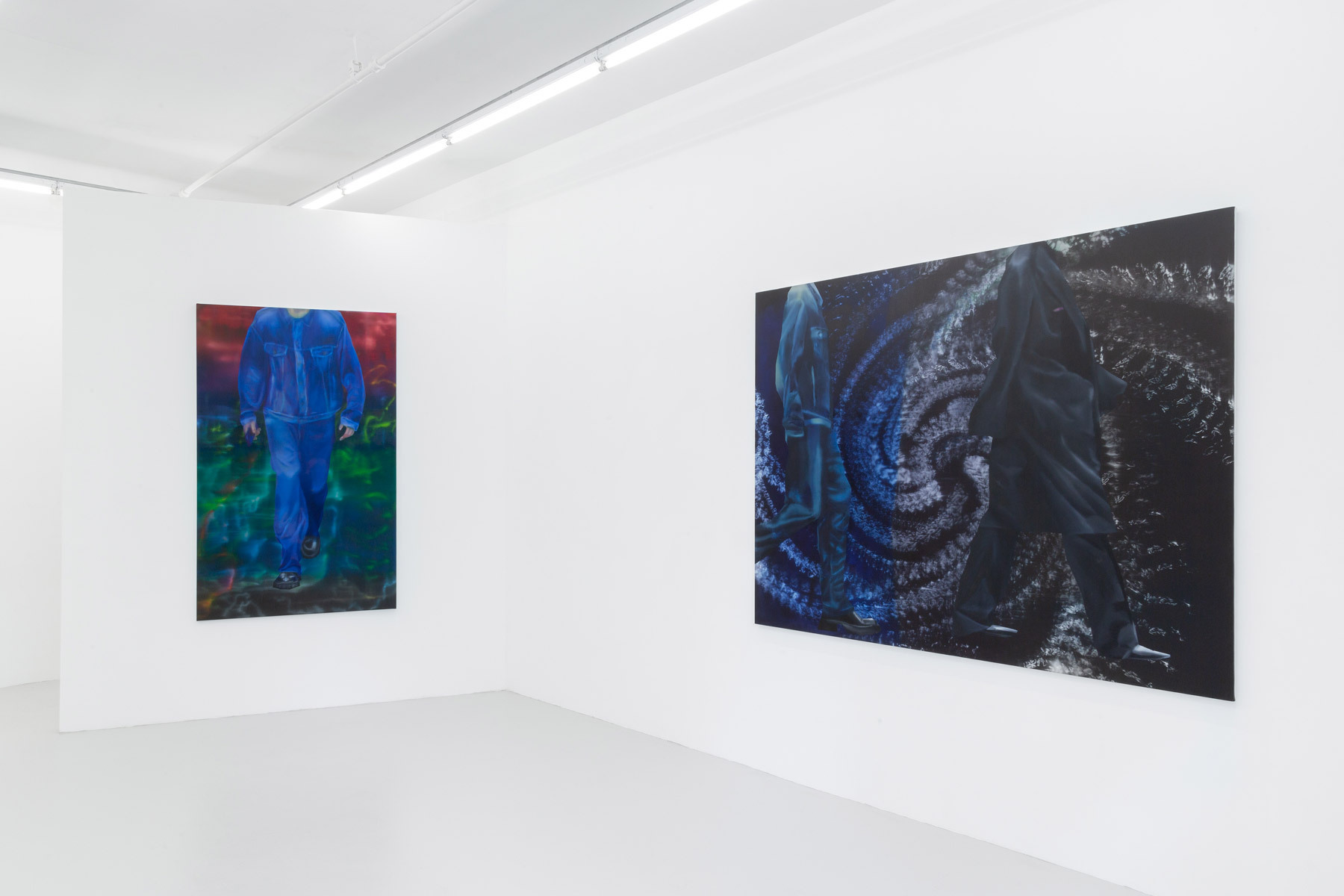Exhibition view of Rute Merk: SS20, 2020. Downs & Ross, New York.